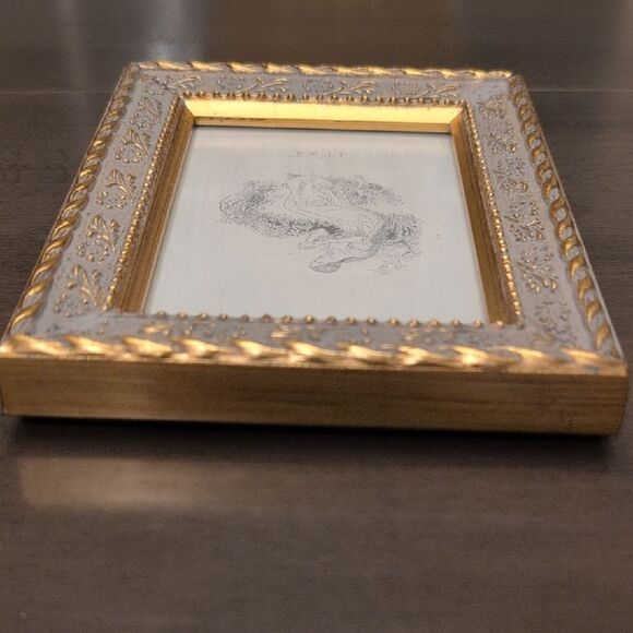 Gold and Silver Ornate Picture Frame with Intricate Accents by Melannco - Picture 9 of 10
